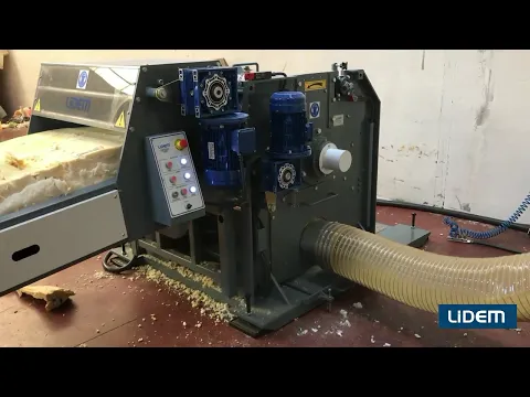 memory foam recycling process facility