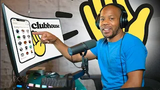 clubhouse app computer audio setup with microphone u0026 headphones