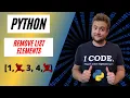 How To Remove An Element From A List In Python