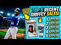 Ken Griffey Jr Cards Are Going CRAZY Top 5 Recent Sales