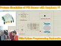How to simulate PIR sensor with Raspberry Pi in Proteus Software