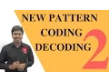 NEW PATTERN - CODING DECODING