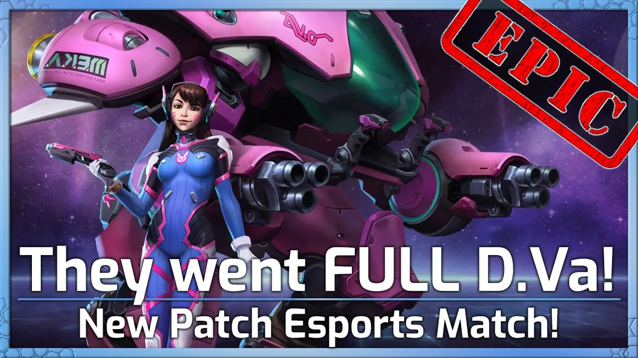 They went ALL IN on D.Va - New Patch Esports! - Heroes of the Storm