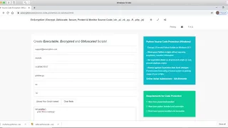 Python Source Code Protection Windows OS - Encrypt script with Multiple Modules