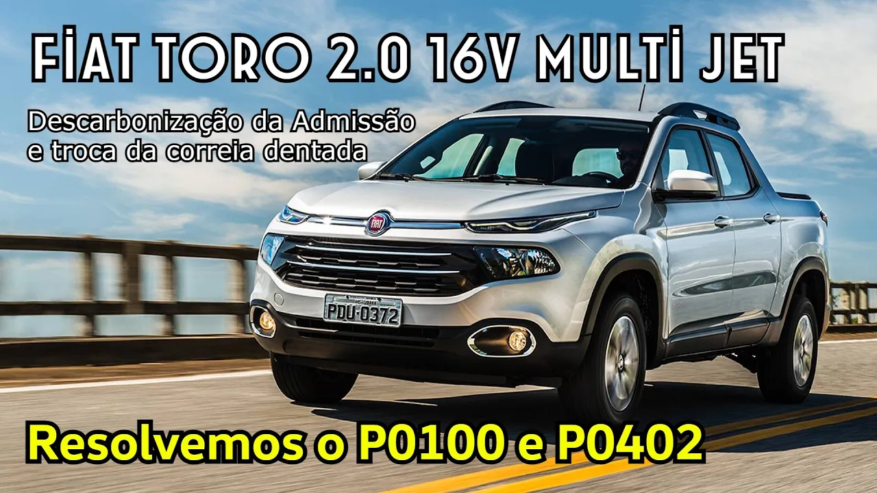Fiat Toro Multi-Jet - Perda de Potência e Troca da Correia Dentada