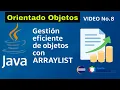 Java Practico como gestionar Eficientemente Objetos con ArrayList y Menu Switch POO