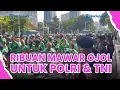 Download Lagu ®️🔴 Ribuan Bunga Mawar Pink \u0026 Putih Dibagikan Ojol ke Personel TNI-Polri di Jakarta❗