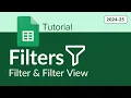How to Use Filter Filter Views in Google Sheets Step-by-Step Tutorial