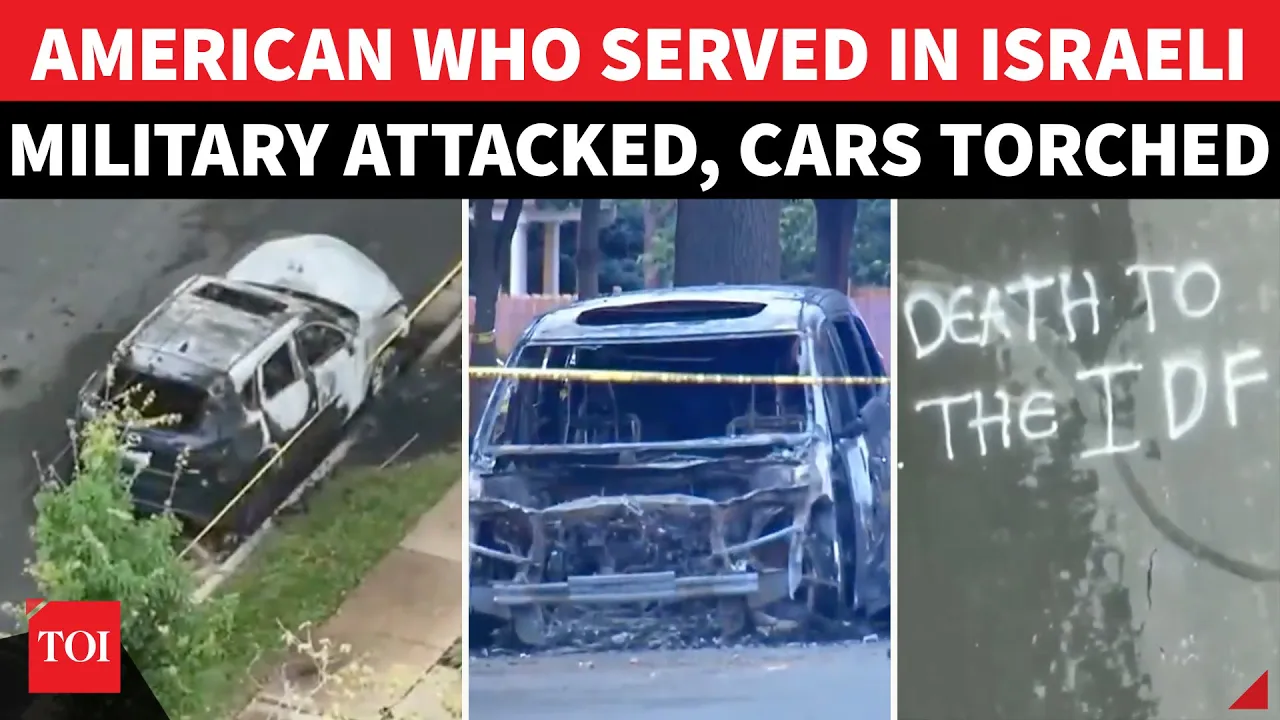 ‘Death To IDF’: Big Attack On American Who Served In Israel’s Military In US, Cars Torched ‘Death To IDF’: Big Attack On American Who Served In Israel’s Military In US, Cars Torched