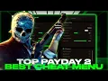 Free PayDay Mod Menu 2 - Best Cheat Menu Greated Hacks For PD2 Many Functions FREE Download