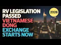 RV Legislation Passed Vietnamese Dong Holders Can Finally Exchange Safely RV News 2026
