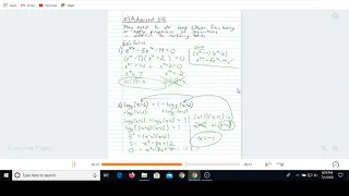 Lec 4 4 Exponential And Logarithmic EQ 