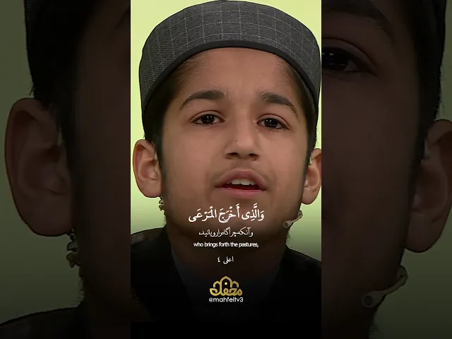 وَالَّذِي أَخْرَجَ الْمَرْعَىٰ