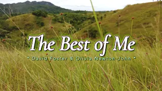 the best of me karaoke version in the style of david foster u0026 olivia newton john