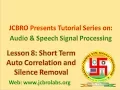 L008 Short Term Auto Correlation STAC Silence Removal
