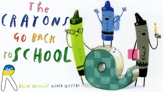 The Crayons Go Back to School - Animated Read Aloud Book with Messy Craft at the End
