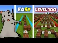 Download Lagu Rat dance Level 1 To Level 100 Note Block Minecraft