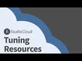 RStudio Cloud Tuning Resources Instructor View