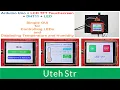 Arduino Simple GUI on LCD TFT Touch Screen to Control LED and Display Temperature and Humidity