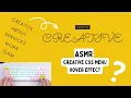 ASMR Programming - Creative CSS Modern Menu Hover Effect