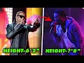 HERE S HOW TALL KANYE WEST IS COMPARED TO OTHER FAMOUS RAPPERS