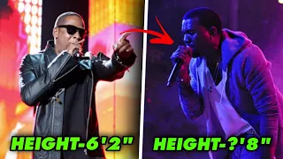 HERE S HOW TALL KANYE WEST IS COMPARED TO OTHER FAMOUS RAPPERS