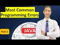 COMMON STUDENTS ERRORS IN PROGRAMMING 2020