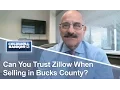 Bucks County Real Estate - Can you trust Zillow when selling in Bucks County