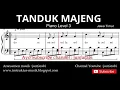 Download Lagu not balok tanduk majeng - piano grade 3 - lagu daerah tradisional nusantara indonesia - instrumen