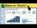 Download Lagu Make Interactive Excel Dashboard in Just 12 Minutes