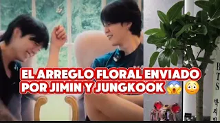 The Floral Arrangement Sent By Jimin and Jungkook 😱 😳