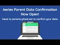 PDC - Parent Data Confirmation