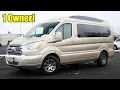 Nice 1 Owner 2019 Ford Transit Conversion Van By Explorer Vans Sherry Review