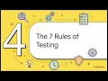 7 Principles of software testing