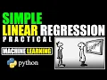 Hindi Simple Linear Regression Model in python Machine Learning tutorial in python