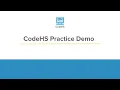 Webinar CodeHS Practice Demo
