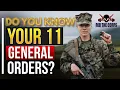 Marine Corps 11 General Orders Memorize These Before Boot Camp