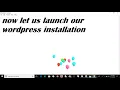 wordpress offline using usbwebserver as a development enviroment IDE