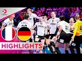 WAT EEN STUNT IN DE EERSTE HALVE FINALE!!😱🥵 | Frankrijk - Duitsland | WK Handbal 2025 | Samenvatting