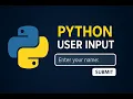 Accepting User Input in Python Beginner s Guide