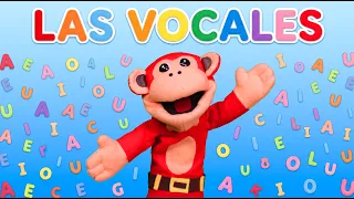 MARCHAN LAS VOCALES ! CANCIONES INFANTILES EDUCATIVAS MONOSILABO LUNACRECIENTE
