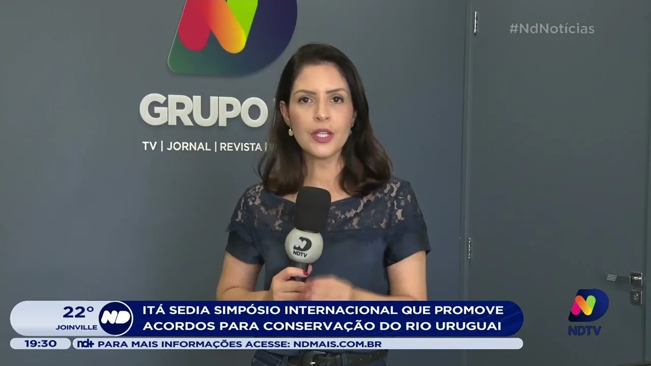 Itá sedia simpósio internacional que promove acordos para conservação do rio Uruguai