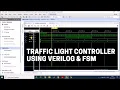 Traffic Light Controller with Verilog Code and FSM on Xilinx Vivado