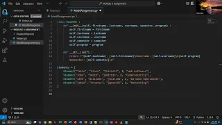 Python Programming - Module 6 Assignment