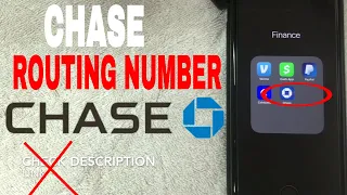 Chase Bank Routing Number - Where To Find It