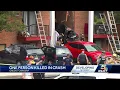 Driver dead after car crashes into apartment building in Green Township