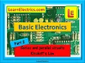 BASIC ELECTRONICS - Part 2