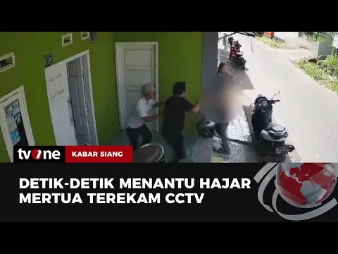 Sadis! Seorang Menantu Nekat Tikam Mertua Akibat Masalah Rumah Tangga