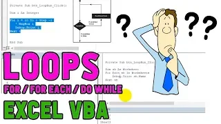what is loops in excel vba - how to use do while for loop in vba