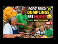 First Time Cooking Callaloo with Chicken Sausage Fried Dumplings Secret Taught to Pops